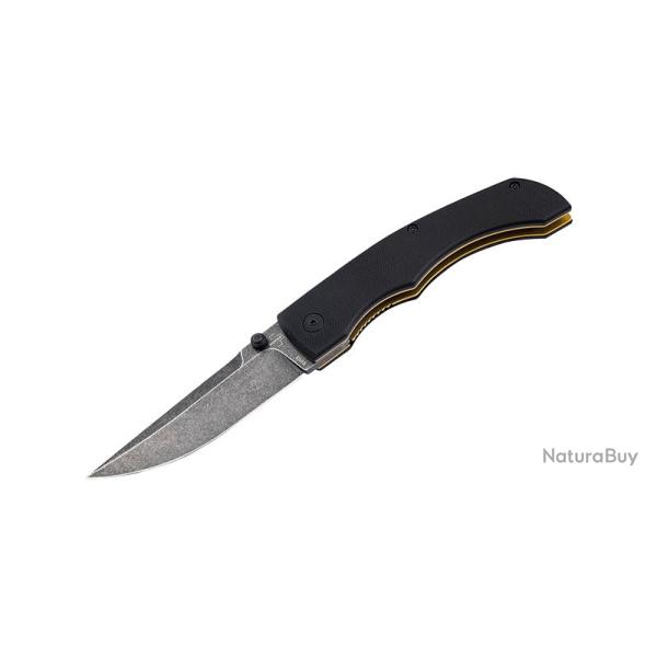 Boker Couteau Poke - Lame 91mm - Manche G10 - Clip