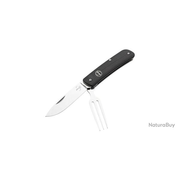 Boker Couteau Tech Tool Fork - Lame 71mm - Manche G10 - Clip
