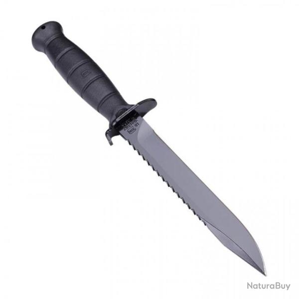 Couteau Glock avec scie Noir