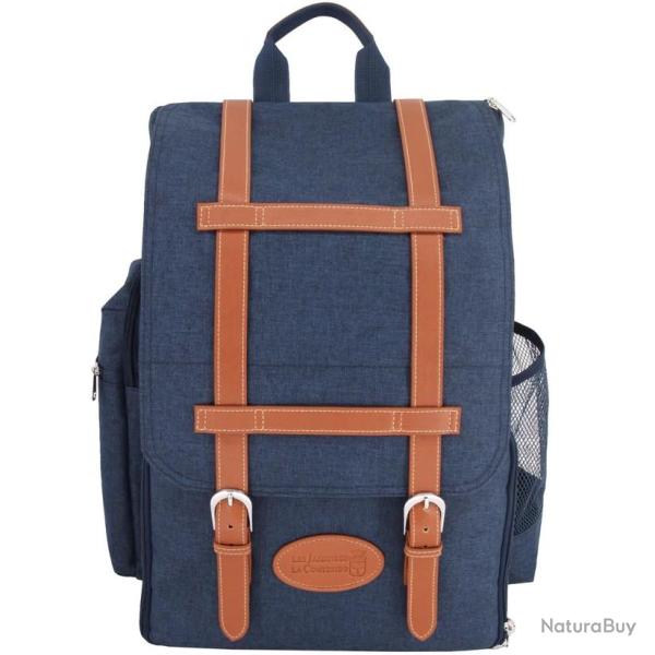 Sac � dos pique-nique isotherme - 4 personnes - Bleu