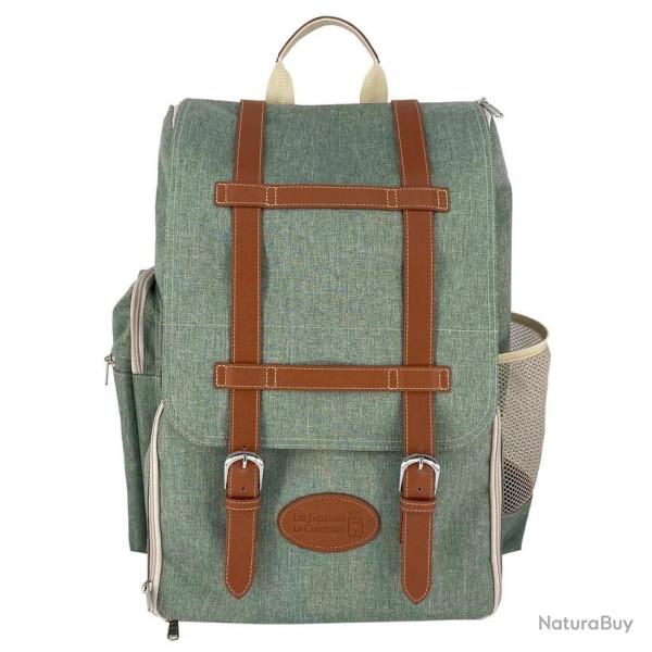 Sac � dos pique-nique isotherme - 4 personnes - vert