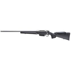 CARA. &Agrave; VERROU TIKKA T3X VARMINT INOX CAL. .222 REM CANON 60CM SYNTH. INT. GAUCHER SANS ORGANE 6+1C