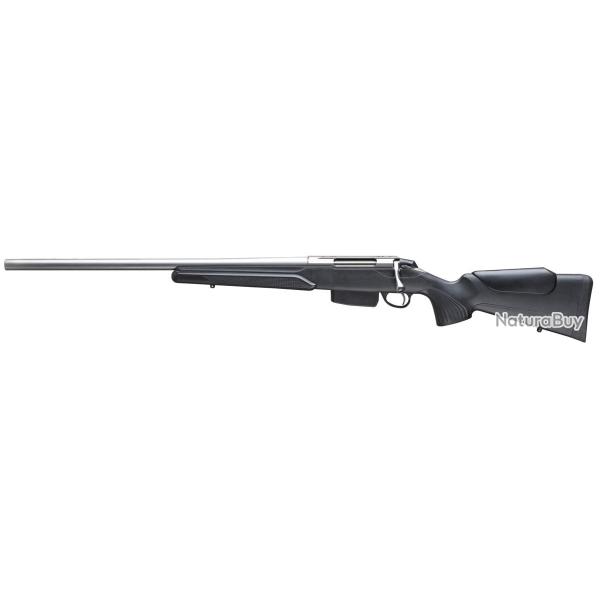 CARA. � VERROU TIKKA T3X VARMINT INOX CAL. .222 REM CANON 60CM SYNTH. INT. GAUCHER SANS ORGANE 6+1C