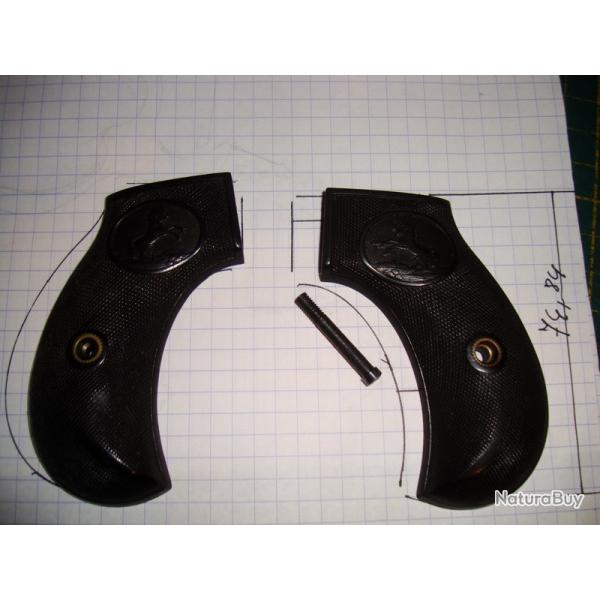 PLAQUETTES POUR REVOLVER COLT  VOIR COTES