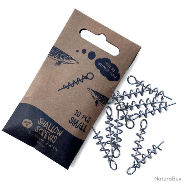 Fixe Leurre Ressort Wolfcreek Lures Shallow Screw S Par 10 6 mm 35 mm