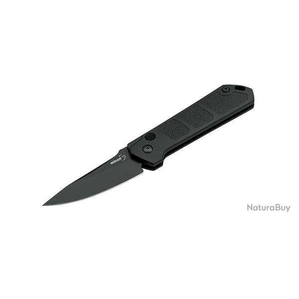Boker Couteau Kihon Auto All Black - Lame 80mm - Manche Aluminium - Clip