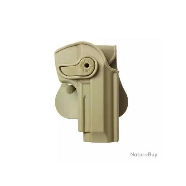 Holster Rigide LV2 Beretta 92/Llama 82/Cheetah FS 85/YAVUZ-16 Droitier Tan