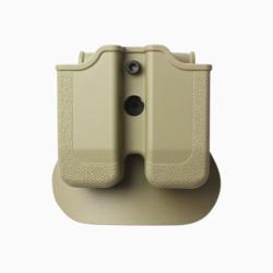 Porte-chargeur double 9 mm/.40 MP03 Tan