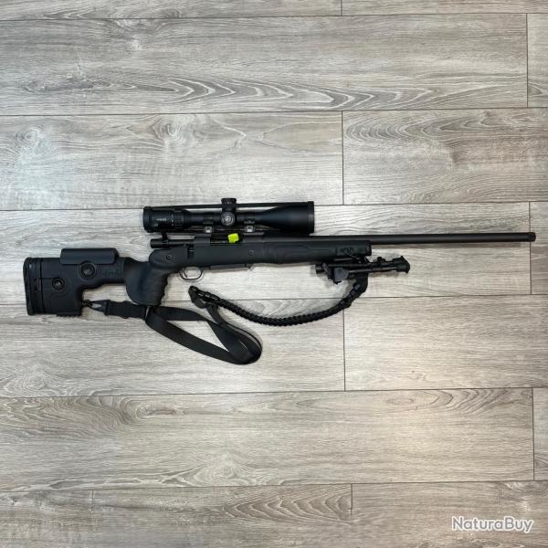 Occasion - Action HOWA 1500 24"Cal.308 + Crosse GRS + Lunette HAWKE Sidewinder