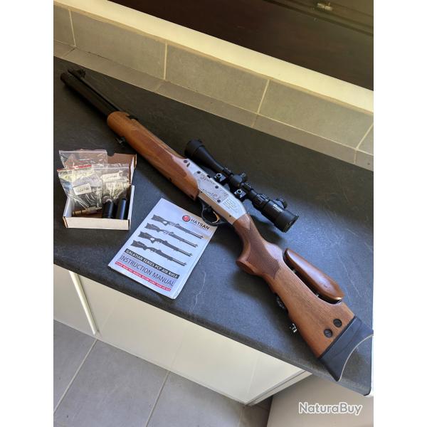 Hatsan Galatian II PCP Cal 5.5 19.9 joules + Aiguille haute Puissance. Avec accessoires Comme neuf