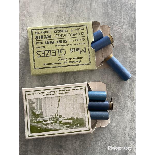 Cartouche cal 16 � broche