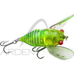 Poisson nageur SAVAGE GEAR 3D Cicada 3.3cm Vert