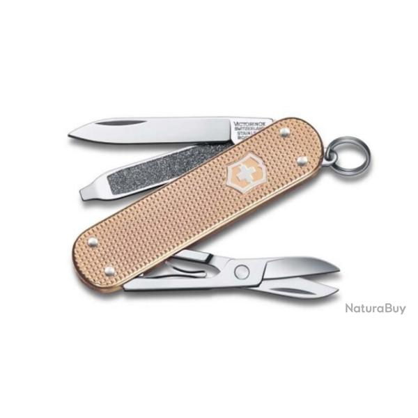 0.6221.202G Couteau suisse Victorinox Classic Alox Fresch Peach
