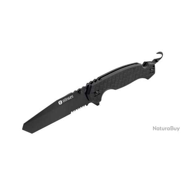 Boker Couteau Professional Tactical - S�rie D�nges - Lame 118mm - Manche G10 - Clip r�versible