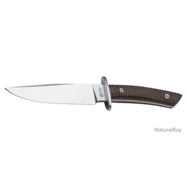 Boker Couteau Arbolito Esculta Ebenholz - Lame 145mm - Manche Eb�ne - Etui Cuir