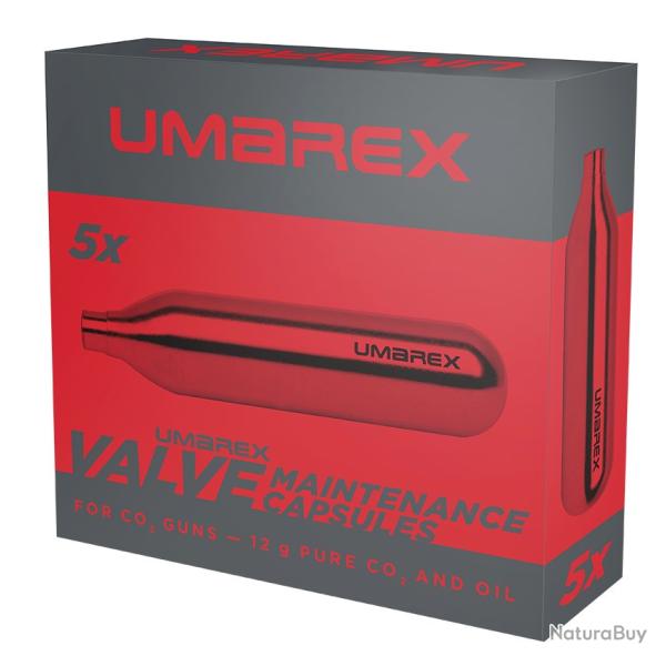 Lot de 5 capsules d'entretien Umarex 12g