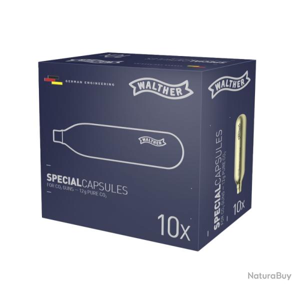 Lot de 10 capsules d'entretien Walther 12g