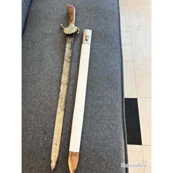 Dague de vnerie 19me RARE