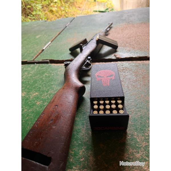 Bo�te de munitions 3D tailles au choix Tout calibres effet au choix carbone/etoile/rugeux