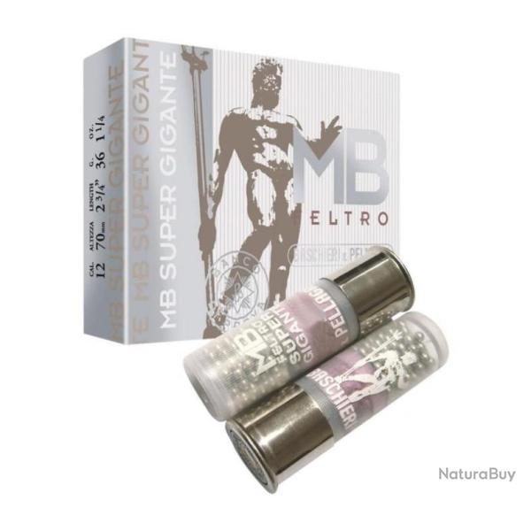 B&P MB SUPER GIGANTE FEUTRE ROSE 12/70 36GR N�7