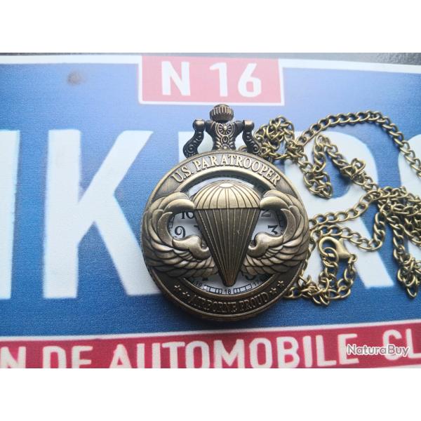 Montre � gousset US Paratrooper