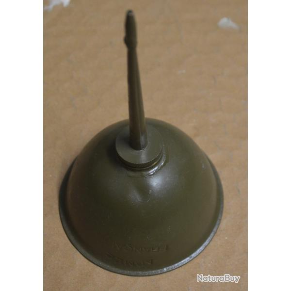 Rare Burette Arm�e Fran�aise jeep , P4 , moto  , remorque