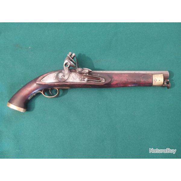 Pistolet  de type Anglais Compagnie des Indes  marqu�e 1806