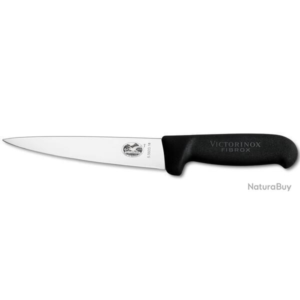 5.5603.20 Couteau � saigner 20 cm Victorinox manche noir