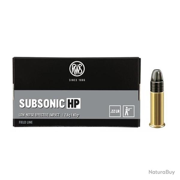 RWS Subsonic HP cal.22lr Field Line x50
