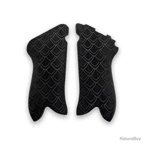 Plaquettes Luger P08 Bois Noir - SKX INDUSTRIES