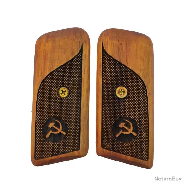 Plaquettes Tokarev TT 33 Bois Clair - URSS - SKX INDUSTRIES