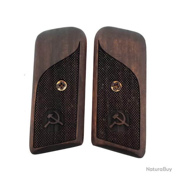 Plaquettes Tokarev TT 33 Bois Fonc� - URSS - SKX INDUSTRIES