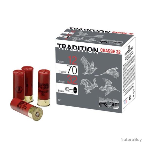 FOB tradition standard CAL.12 70 32G PB x25