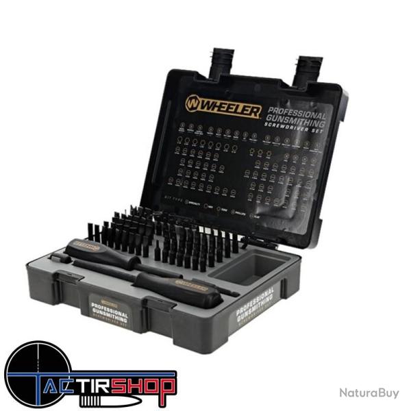 Kit de tournevis Wheeler 89 Pi�ces Professional Gunsmithing Screwdriver Set