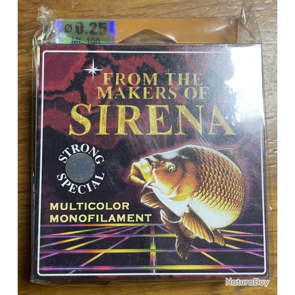 FIL DE PECHE MULTICOLOR POUR CARPE 0,25 mm  8,50 kg