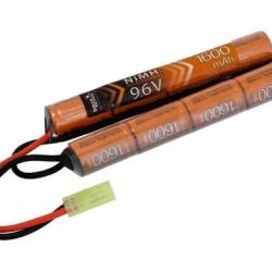 Batterie 1600 mAh 9.6V - type mini
