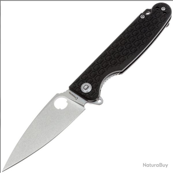 Couteau Daggerr Florin Lame Acier 8Cr14MoV SW Manche FRN Black Linerlock Clip DGRFLMNBKSW