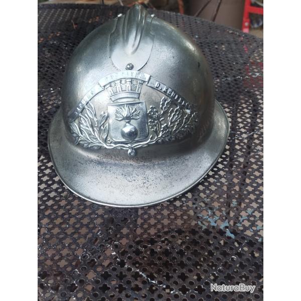 Ancien casque de pompier mod 26 n 2