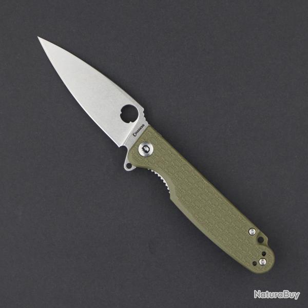 Couteau Daggerr Florin Lame Acier 8Cr14MoV SW Manche FRN OD Green Linerlock Clip DGRFLMNOLSW