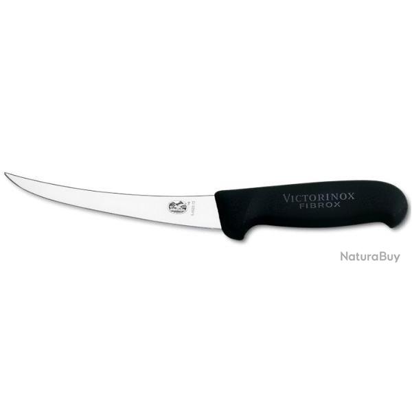 D�sosseur lame courbe flexible 12 cm Victorinox manche Noir 5.6613.12