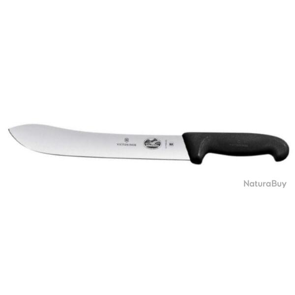 5.7403.36 Couteau de boucher Victorinox Fibrox noir