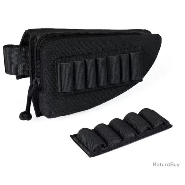 Appuie-joue cartouchi�re de crosse v2 - Noire