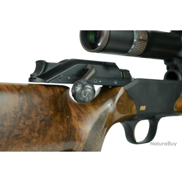 Bille d'acier avec capricorne et feuille pour fusils Blaser et Sauer