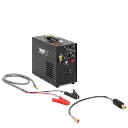 Compresseur pcp 300 bar 12/220 volts 400 watts arr&ecirc;t automatique aluminium t&ocirc;le de fer galvanis&eacute;e n