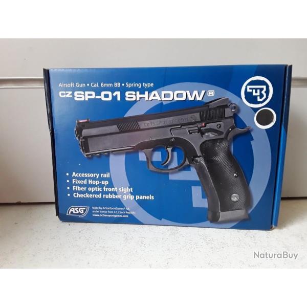 Pistolet airsoft ASG SP-01 SHADOW cal.6mm 0,4j