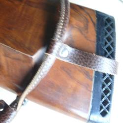 Bretelle lasso cuir luxe...