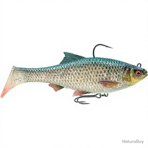 Leurre souple SAVAGE GEAR 3D Roach RTF FS 15cm Green silver