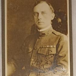 Photo Officier US 307&egrave;me d'Infanterie 14/18 WW1