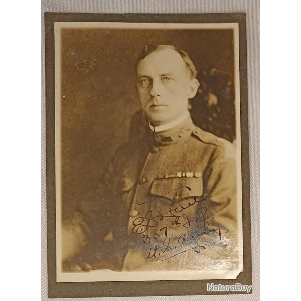 Photo Officier US 307�me d'Infanterie 14/18 WW1