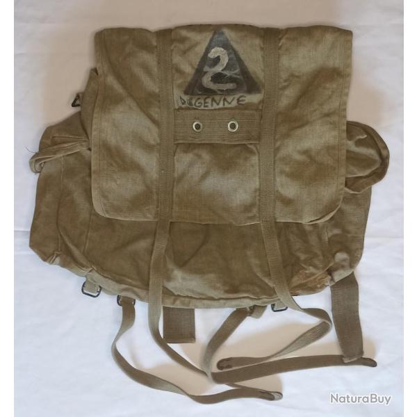 Sac � dos TAP model 1955 guerre d'Alg�rie vintage